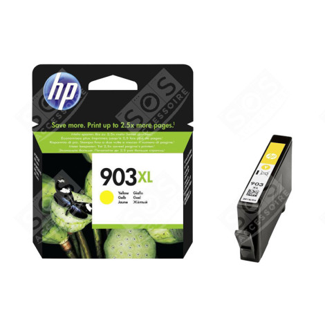 CARTOUCHE D'ENCRE - HP 903XL HIGH YIELD YELLOW CAP. 825 D'ORIGINE ACCESSOIRES ET ENTRETIEN - T6M11AE