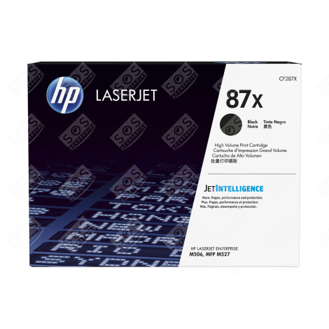 TONER - HP 87X HIGH YIELD BLACK CF287X D'ORIGINE ACCESSOIRES ET ENTRETIEN - CF287X