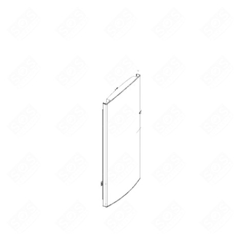 PORTE REFRIGERATEUR BLANC FRIGO, RÉFRIGÉRATEUR, CONGÉLATEUR - 480132101249