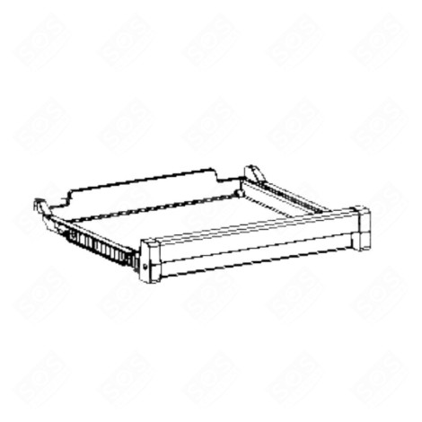 TIROIR PETIT + INTERCALAIRE FRIGO, RÉFRIGÉRATEUR, CONGÉLATEUR - 481010869615