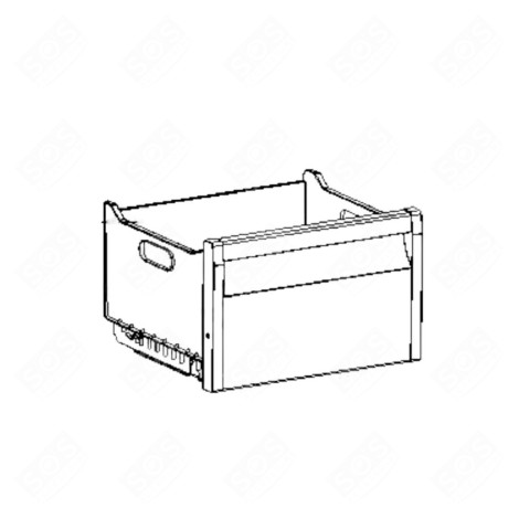 TIROIR GRANDE +INTERCALAIRE FRIGO, RÉFRIGÉRATEUR, CONGÉLATEUR - 481010869632