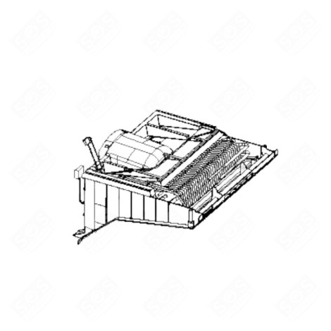 EVAPORATEUR ASSY NF FRIGO, RÉFRIGÉRATEUR, CONGÉLATEUR - 481010892654