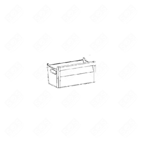 TIROIR INFERIEUR + INTERCALAIRE FRIGO, RÉFRIGÉRATEUR, CONGÉLATEUR - 481010878434