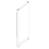 Porte refrigerateur blanc alu