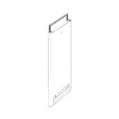 Porte refrigerateur inox/ox alu