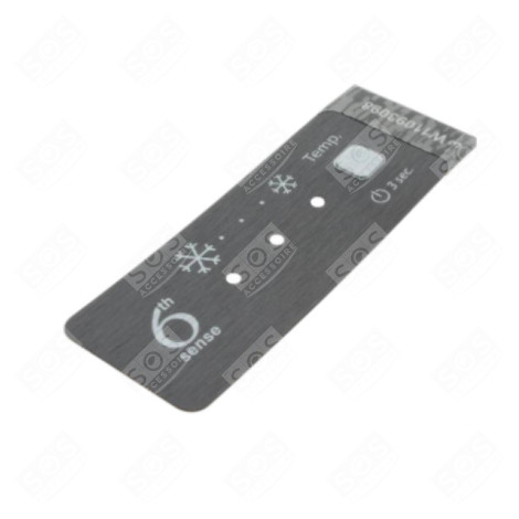 PLAQUE DECOR IMPRIME FRIGO, RÉFRIGÉRATEUR, CONGÉLATEUR - 481010850922