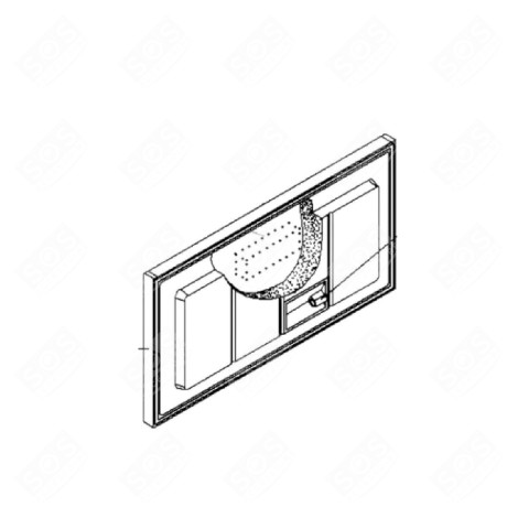 PORTE CONGELATEUR FRIGO, RÉFRIGÉRATEUR, CONGÉLATEUR - 481010838571