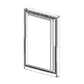 Porte congelateur blanc