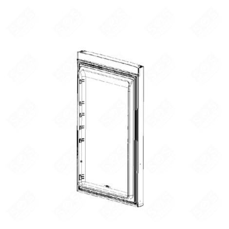 PORTE REFRIGERATEUR BLANC GW FRIGO, RÉFRIGÉRATEUR, CONGÉLATEUR - 481011167643