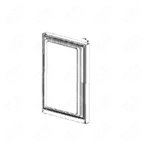 PORTE CONGELATEUR SHINY INOX FRIGO, RÉFRIGÉRATEUR, CONGÉLATEUR - 481011157353
