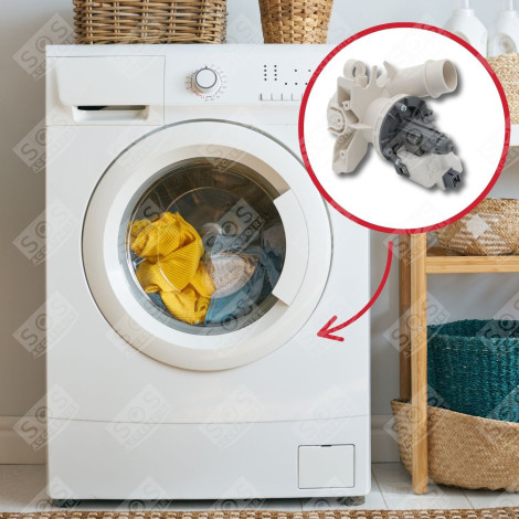 POMPE DE VIDANGE MACHINE À LAVER, LAVE-LINGE - 41018403