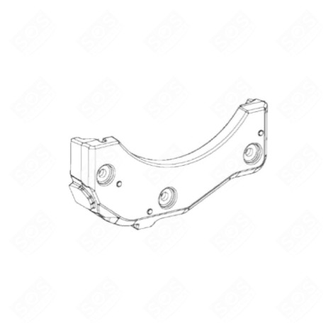 CONTREPOIDS FRONT BI,UE,50L MACHINE À LAVER, LAVE-LINGE - 481071425981