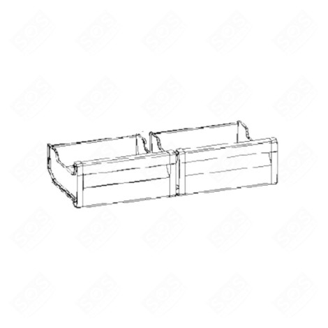 TIROIR PETIT FRIGO, RÉFRIGÉRATEUR, CONGÉLATEUR - 481011026053