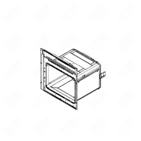 MOUFLE FOUR SERVICE 67L FOUR, CUISINIÈRE - 481011103039