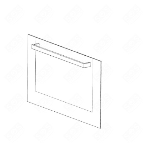 PORTE ASS. 843/869 WP IXL PHX FOUR MICRO-ONDES - 481010692338