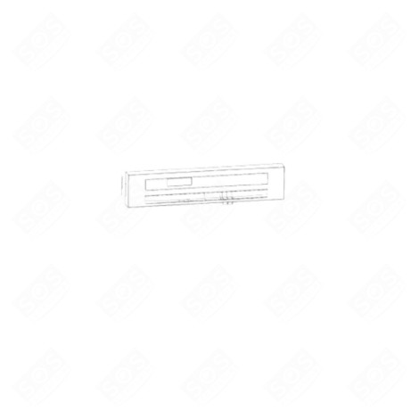 BANDEAU DE COMMANDE CPL. SIRIUS UI LAVE-VAISSELLE - 481010706194