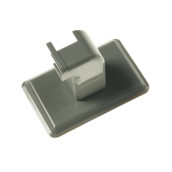 Cache charniere gris, gauche