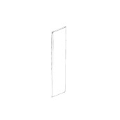 Porte refrigerateur blanc 1832x590 mm