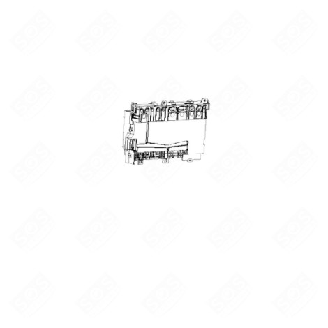 PLATINE CONTROLE (CB) PROGRAMMÉ YP128 LAVE-VAISSELLE - 481010775752
