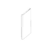 Porte congelateur inox/ox