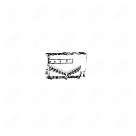 PLATINE CONTROLE (CB) PROGRAMMÉ ODRA LAVE-VAISSELLE - 481010744372