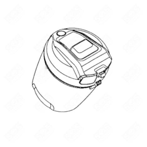 BOITIER CYCLONIQUE ASPIRATEUR - 0530096709, 48033759