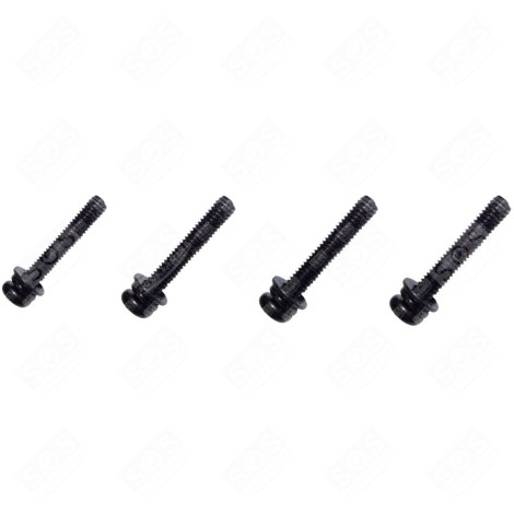 LOT DE 4 VIS  (4X21MM) TÉLÉVISION - FAB30016133
