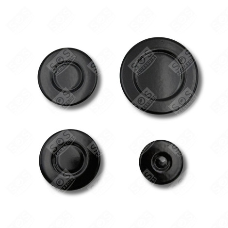 KIT 4 BRULEURS PLAQUE DE CUISSON - 482000027572, C00082831