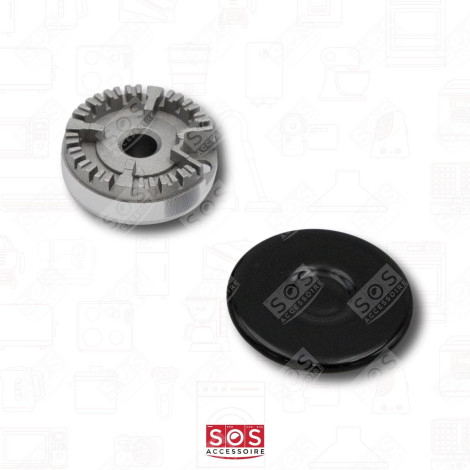 KIT 4 BRULEURS PLAQUE DE CUISSON - 482000027572, C00082831