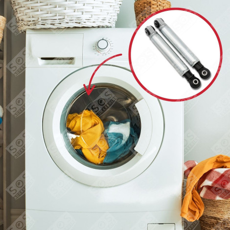 LOT DE 2 AMORTISSEURS MACHINE À LAVER, LAVE-LINGE - 2102799