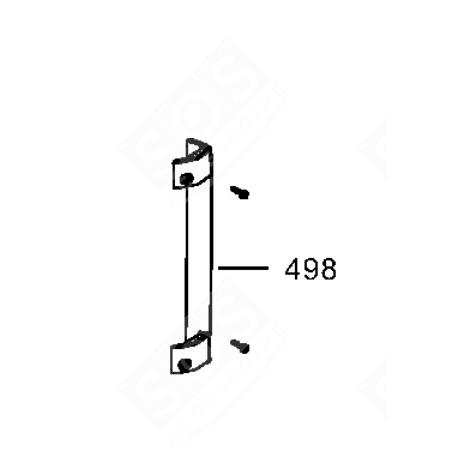POIGNÉE DE PORTE FRIGO, RÉFRIGÉRATEUR, CONGÉLATEUR - AS6011124
