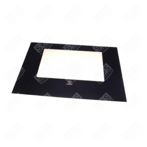 VERRE PORTE NOIR D'ORIGINE FOUR, CUISINIÈRE - C00074831