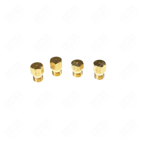 JEU D'INJECTEURS GAZ BUTANE FOUR, CUISINIÈRE - 4055449906