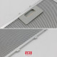 FILTRE MÉTAL ANTI GRAISSES (380X241MM) (À L'UNITÉ) HOTTE - C00139286, 482000029427