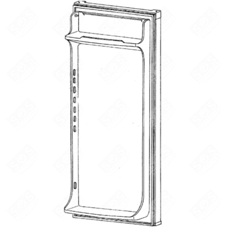 PORTE AVEC JOINT (PARTIE RÉFRIGÉRATEUR) FRIGO, RÉFRIGÉRATEUR, CONGÉLATEUR - 2064572387, 2064571223