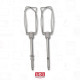JEU DE 2 FOUETS A EMULSIONNER BLANCS BATTEUR - XJ901301, SS-987800