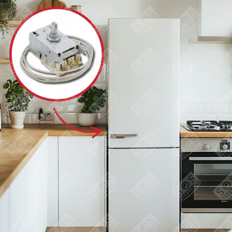 THERMOSTAT FRIGO, RÉFRIGÉRATEUR, CONGÉLATEUR - 46X0810, 6151086