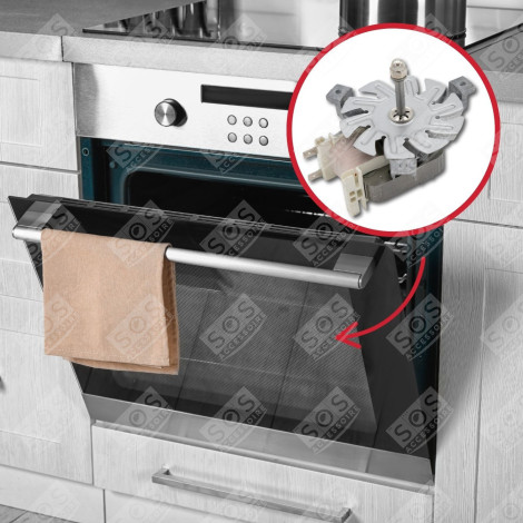 MOTEUR CHALEUR TOURNANTE FOUR, CUISINIÈRE - 264440102, 264440148