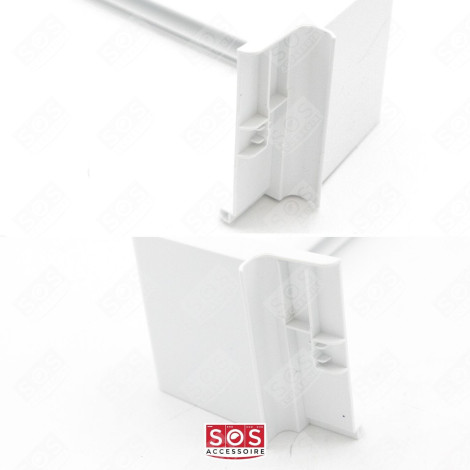 CADRE DE MAINTIEN CLAYETTE, ÉTAGÈRE VERRE   450X110X90 MM FRIGO, RÉFRIGÉRATEUR, CONGÉLATEUR - 743819800