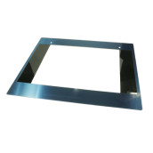 Ensemble vitre extérieure, porte inférieure