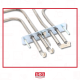 RÉSISTANCE VOUTE GRILL 1000/1900W FOUR, CUISINIÈRE - 8996619265029, 3302442045