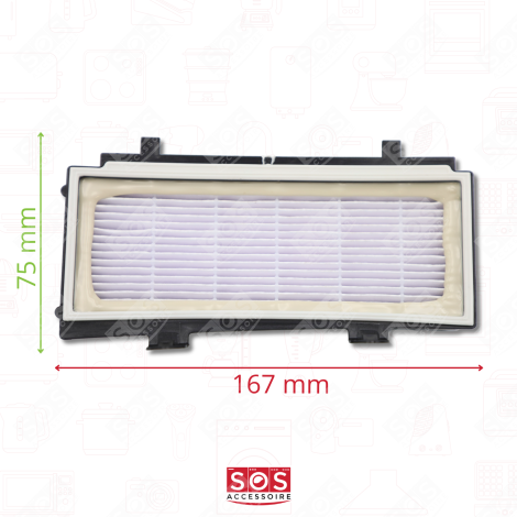 FILTRE HYGIÉNIQUE HAUTE PERFORMANCE ASPIRATEUR - 00577281, 00573928