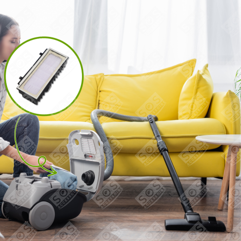 FILTRE HYGIÉNIQUE HAUTE PERFORMANCE ASPIRATEUR - 00577281, 00573928