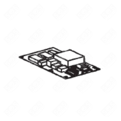 CARTE ÉLECTRONIQUE, MODULE DE PUISSANCE REPÈRE 107255 FOUR, CUISINIÈRE - 691652282