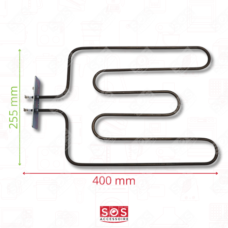 RÉSISTANCE SOLE 1530W FOUR, CUISINIÈRE - 93700953