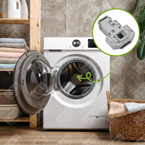 VERROUILLAGE DE PORTE ELECTRIQUE MACHINE À LAVER, LAVE-LINGE - 00610147