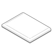 Porte, couvercle complet