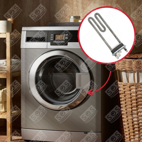 RÉSISTANCE 1950W AVEC SONDE CTN MACHINE À LAVER, LAVE-LINGE - 41028717