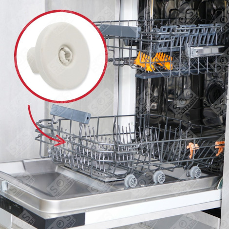 KIT ROULETTE PANIER INFÉRIEUR LAVE-VAISSELLE - 50246875004