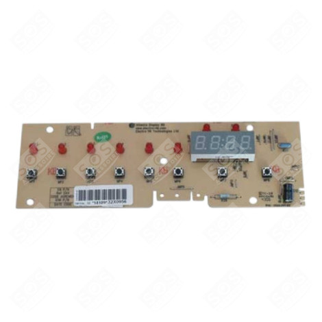 CARTE DE COMMANDE, MODULE ÉLECTRONIQUE LAVE-VAISSELLE - 32X0956